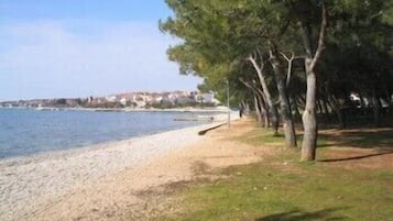 Perto da praia, toalhas de praia