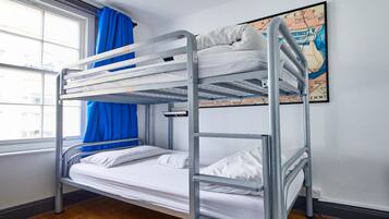 Bed in 4 Bed Female Dorm w/ Shared Bathroom | In-room safe, free WiFi, bed sheets, wheelchair access
