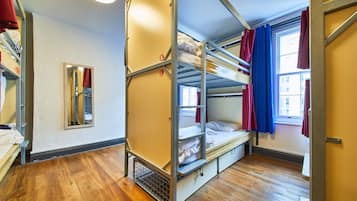 Bed in 14 Bed Female Only Dorm with Shared Bathroom | In-room safe, free WiFi, bed sheets, wheelchair access