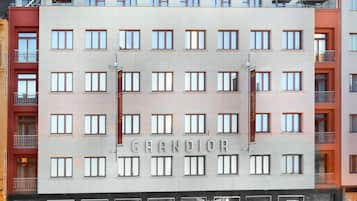 Fassade der Unterkunft