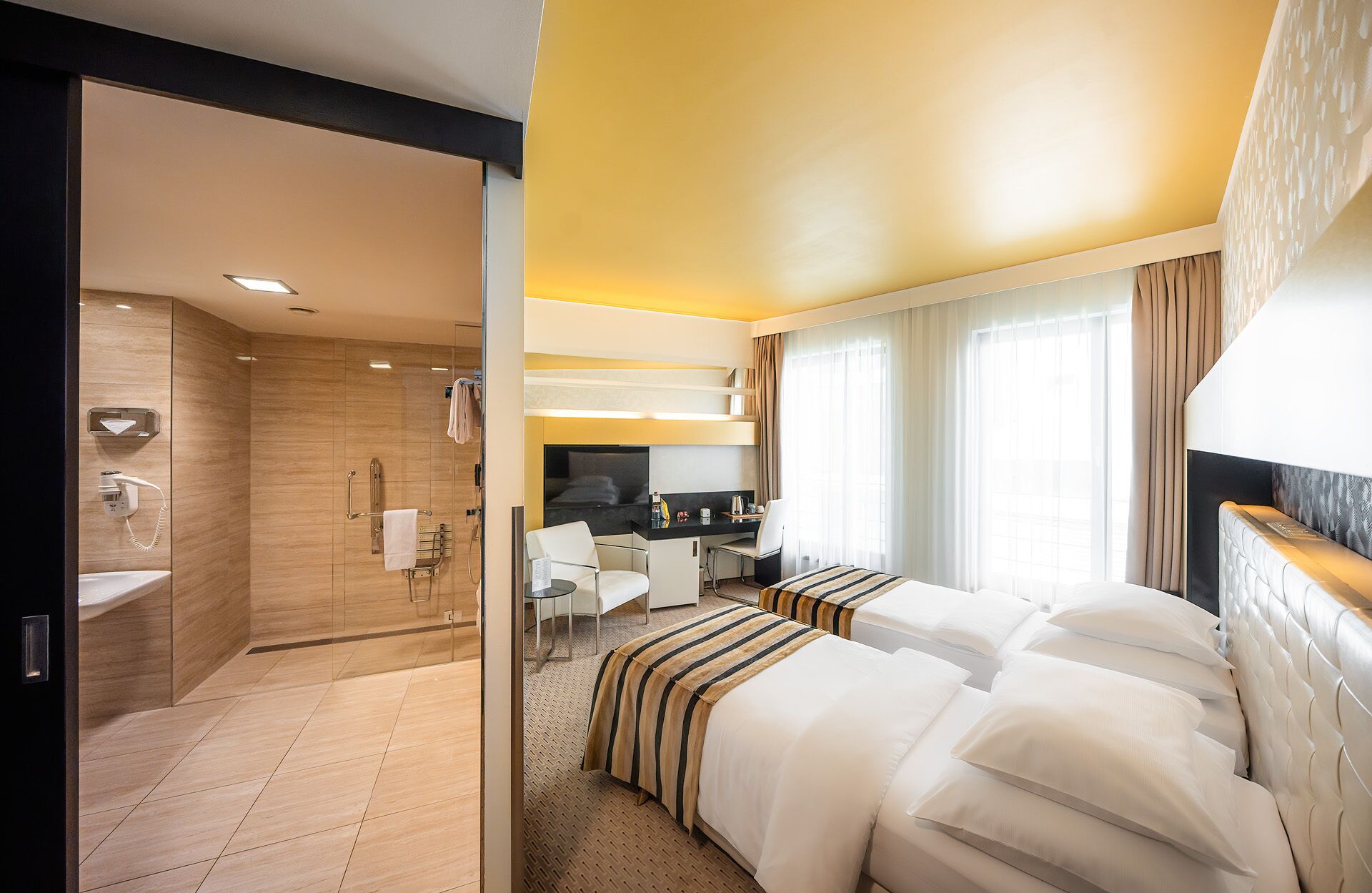 classic double or twin room | premium bedding, minibar, in-room safe, individually decorated
