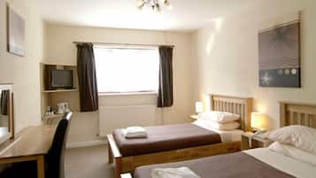 Twin Room | Hypo-allergenic bedding, pillowtop beds, individually decorated
