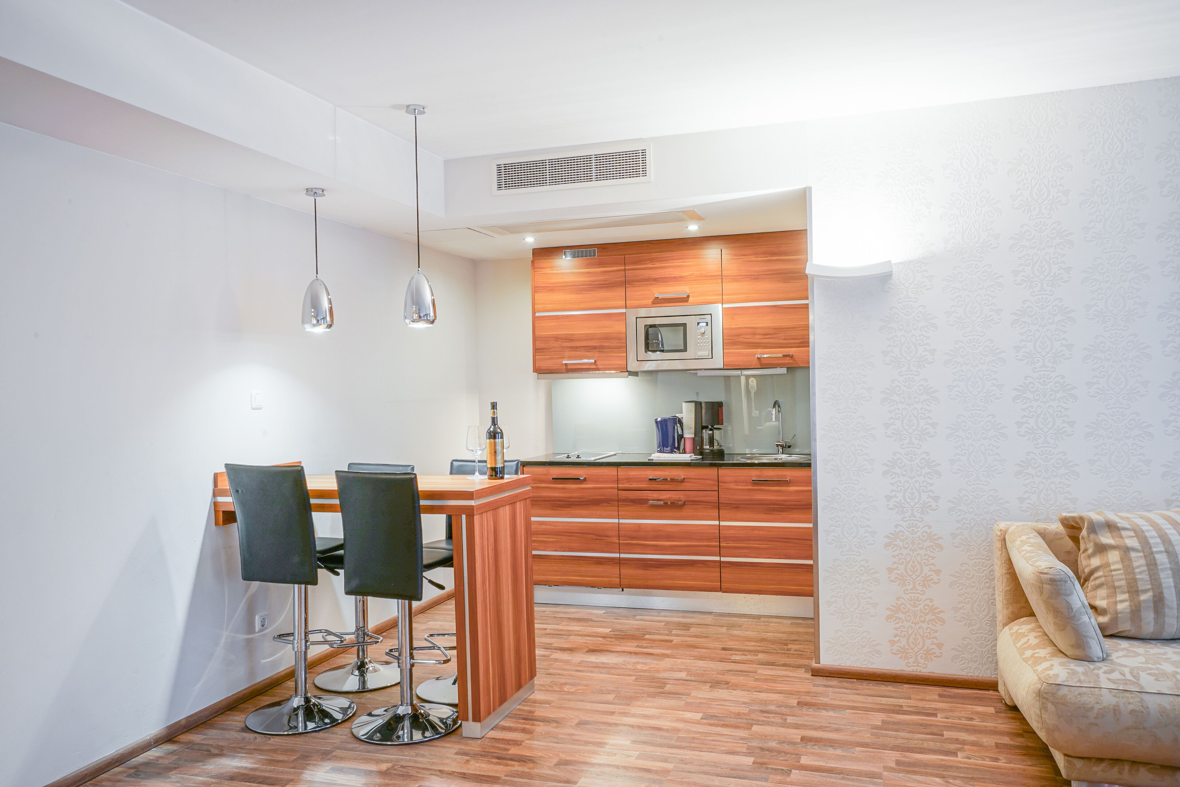 superior studio | in-room dining