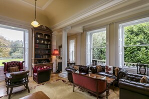 Sitteområde i lobbyen