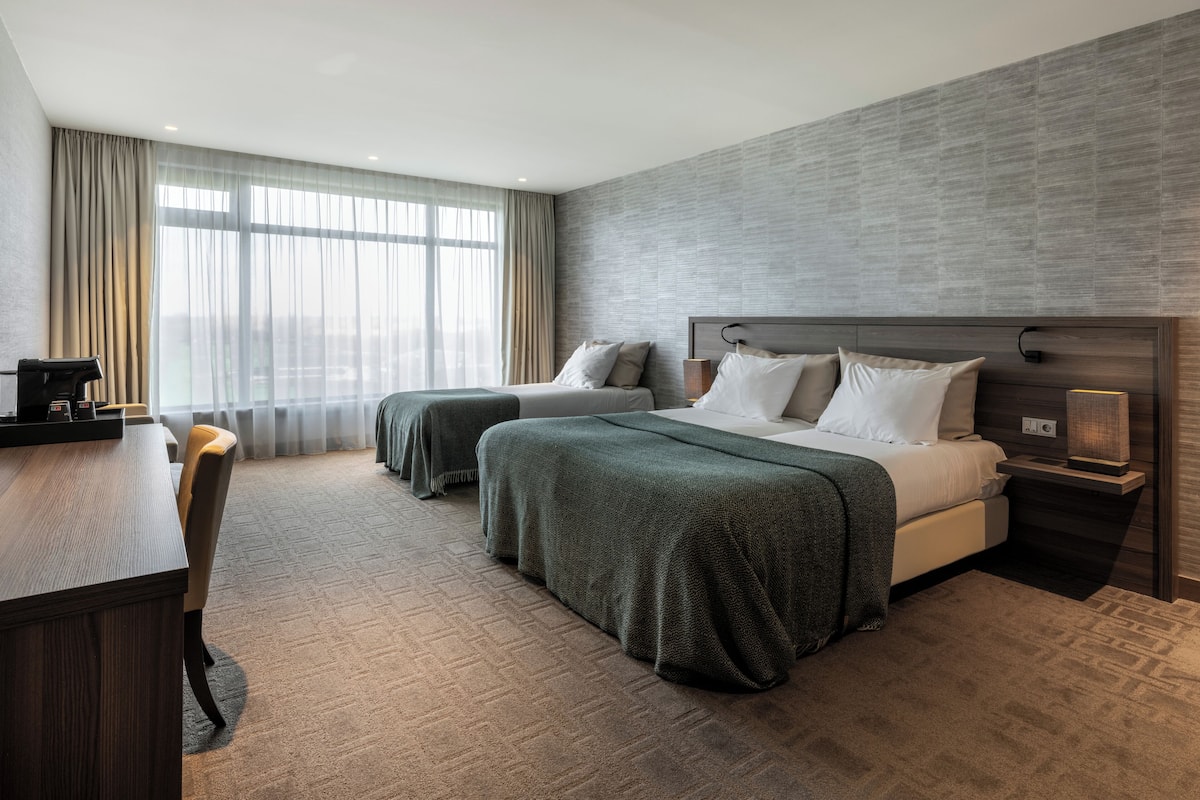 Triple Room | Premium bedding, minibar, in-room safe, desk