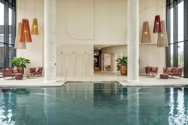 Indoor pool, open 7:00 AM to 11:00 PM, sun loungers
