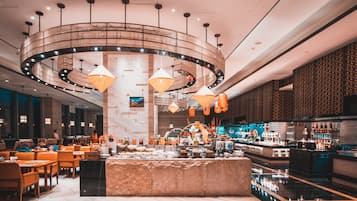 Dagelijks ontbijtbuffet (CNY 68 per persoon)