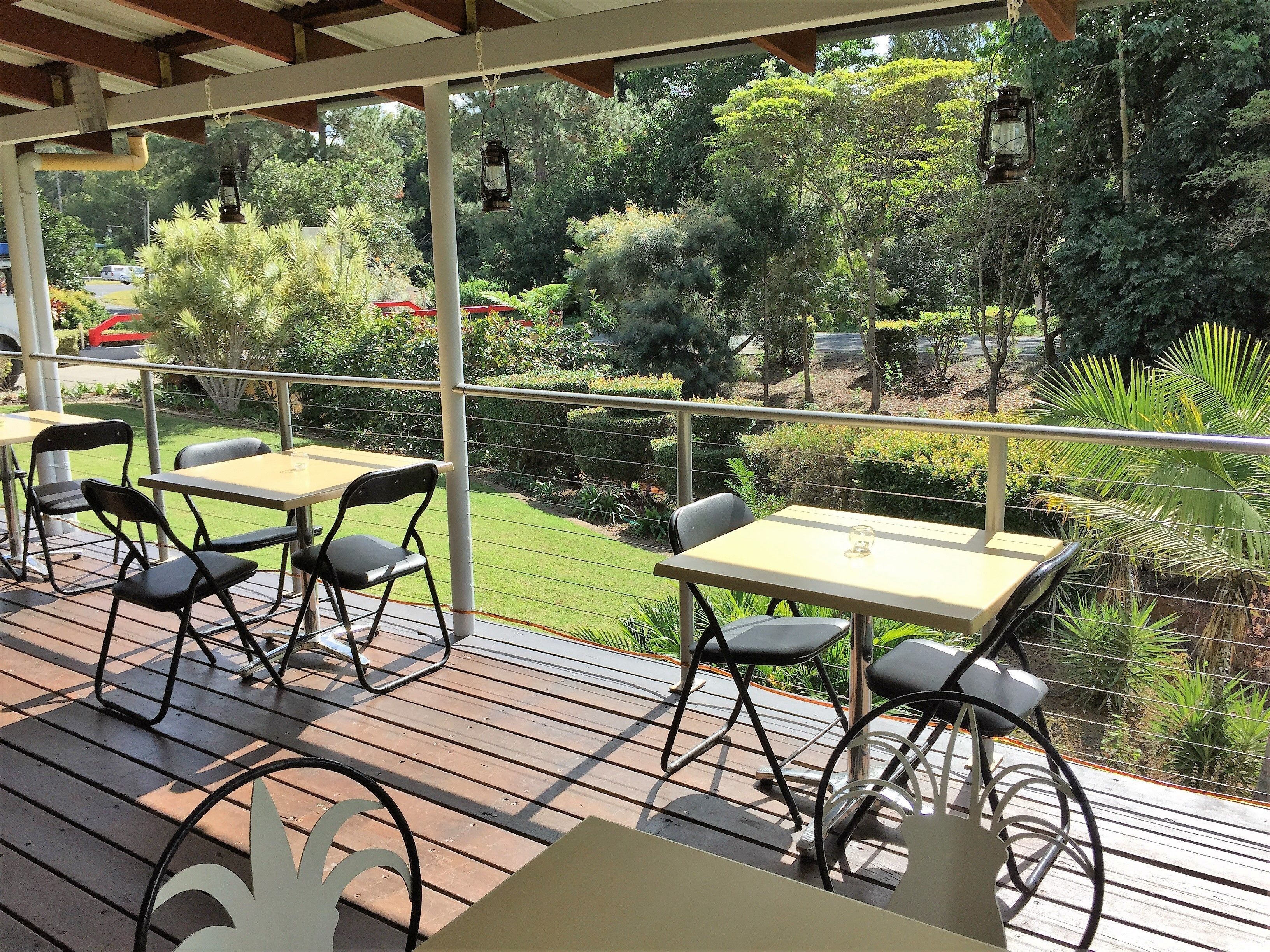 Dinner served, local cuisine, garden views 