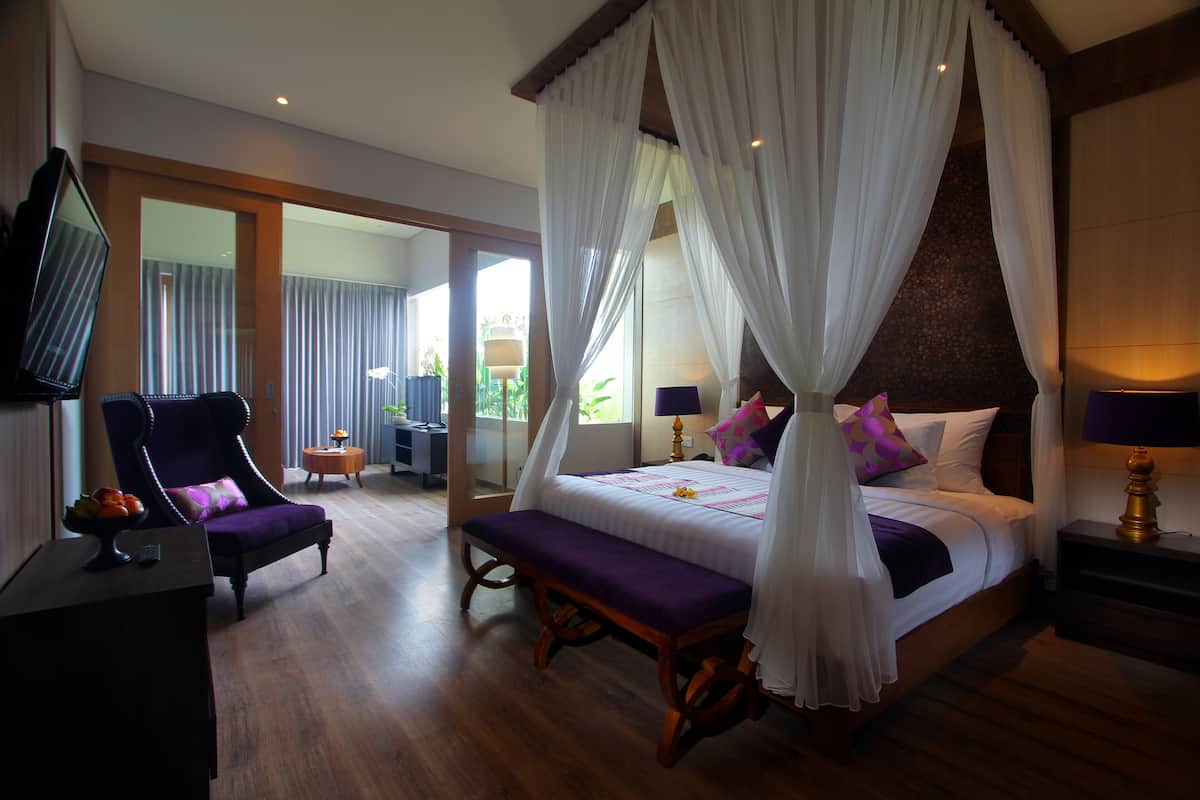 Kirana Penthouse Private Plunge Pool (Free 1X Floating Breakfast with Min. 2 Nights Stay) | 1 chambre, literie de qualité supérieure