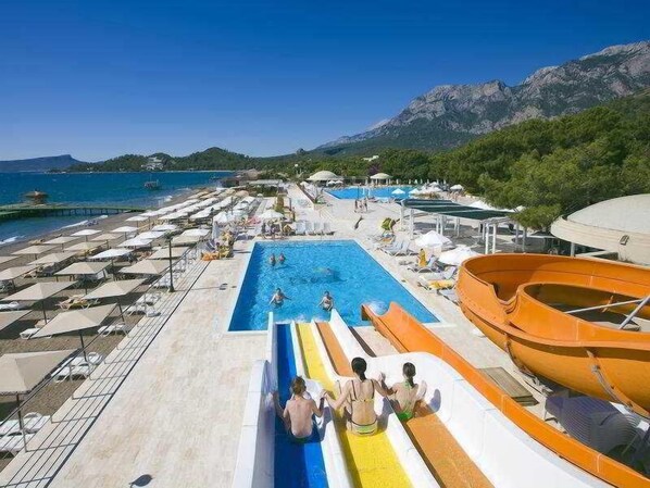 Indoor pool, seasonal outdoor pool - Perre La Mer Resort and Spa (Kemer)