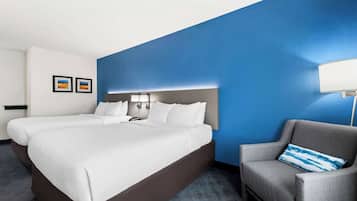 In-room safe, desk, blackout drapes, iron/ironing board