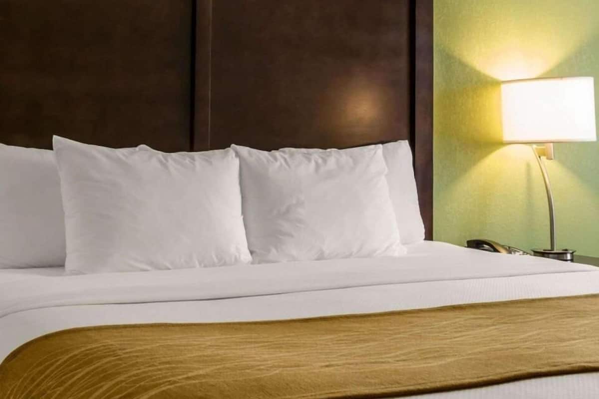 In-room safe, desk, blackout curtains, iron/ironing board