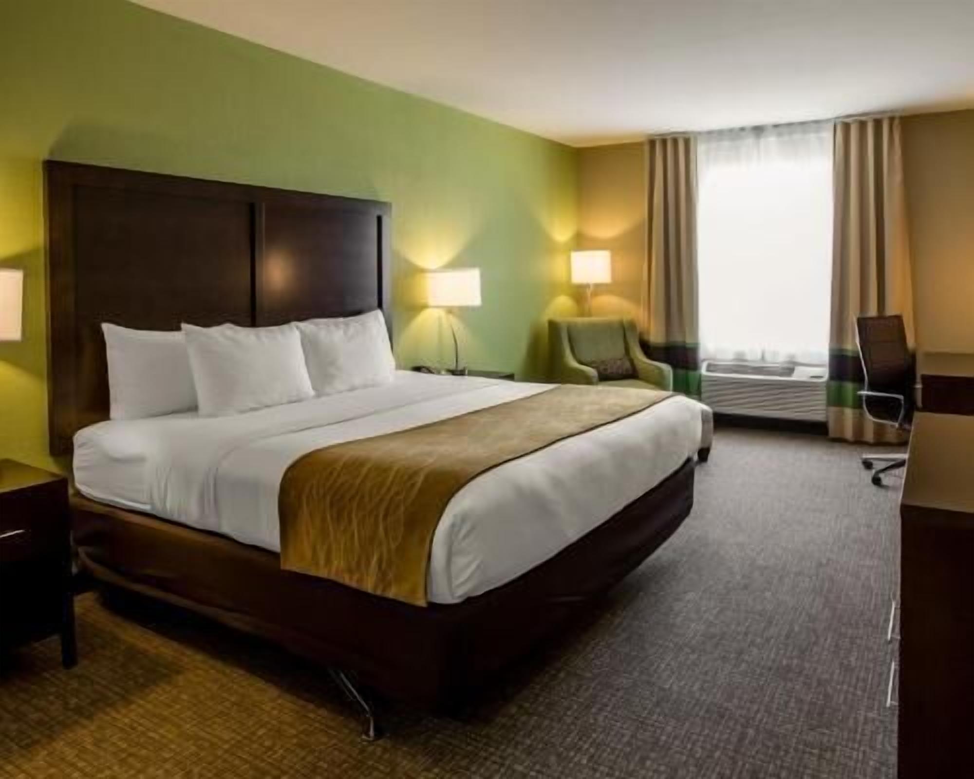 In-room safe, desk, blackout drapes, iron/ironing board