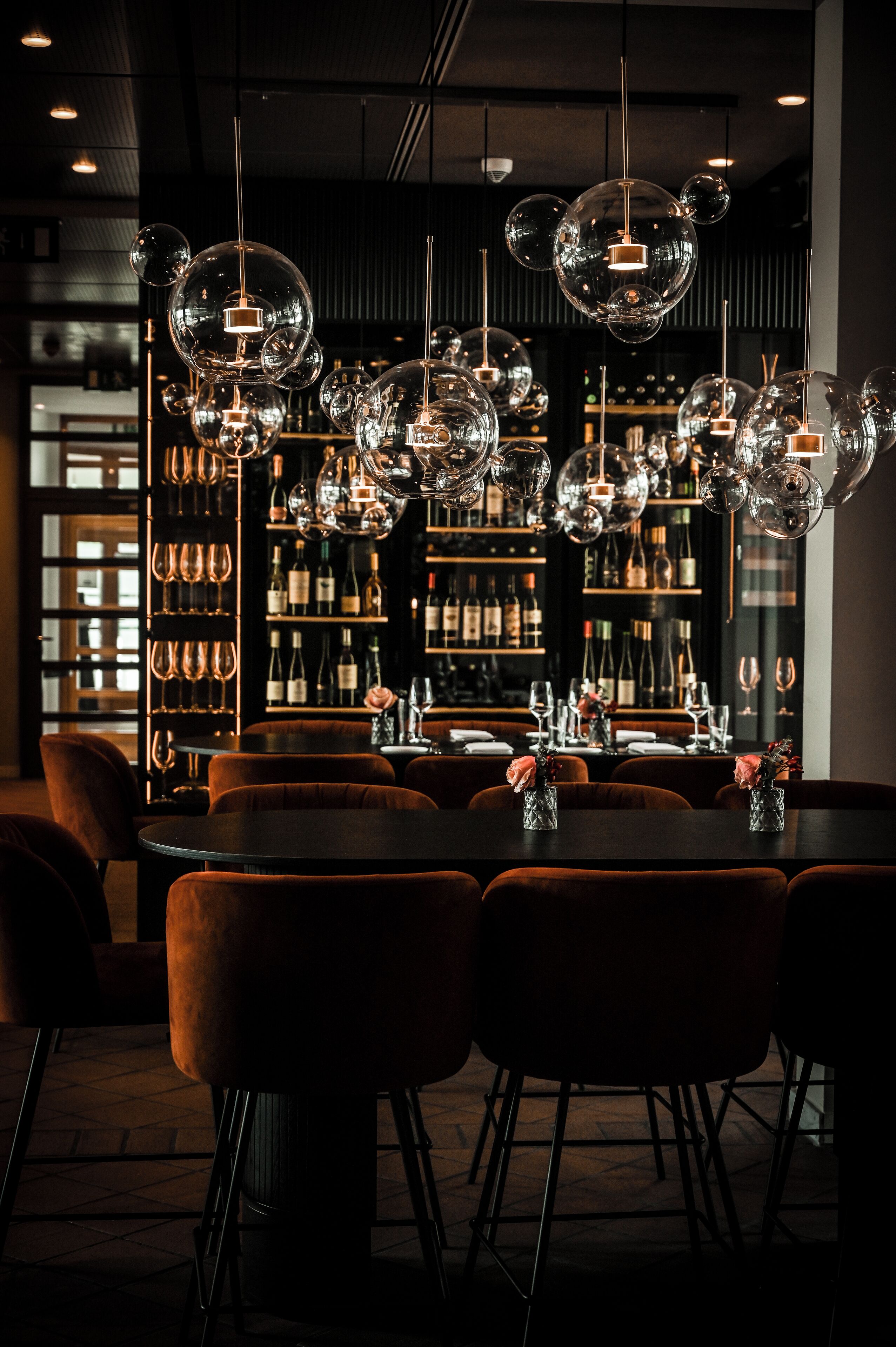 Lunch and dinner served, Fusion cuisine