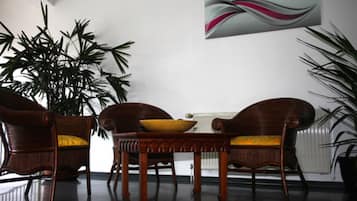 Sala de estar en el lobby