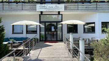 Fassade der Unterkunft