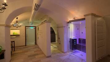 Sauna, steam room
