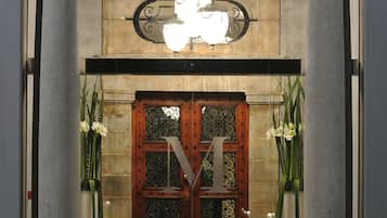 Entrada de la propiedad