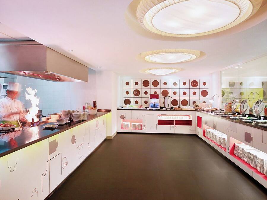 Frokostbuffé hver dag (IDR 128000 per person)