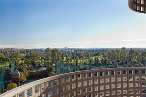 Uitzicht vanuit accommodatie