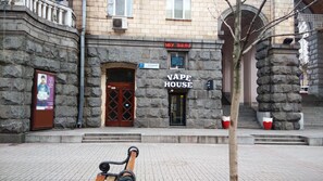 Façade de l’hébergement