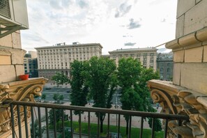 Suite, 1 chambre ( 21 Kreshatyk street) | Vue depuis le balcon