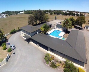 Aerial view - Thornton Lodge Motel (Waipukurau)