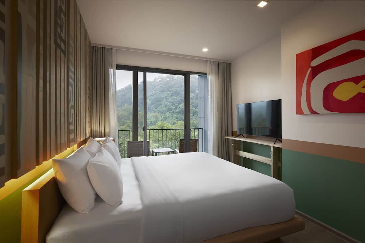 1 Schlafzimmer, Zimmersafe, individuell dekoriert, Zustellbetten