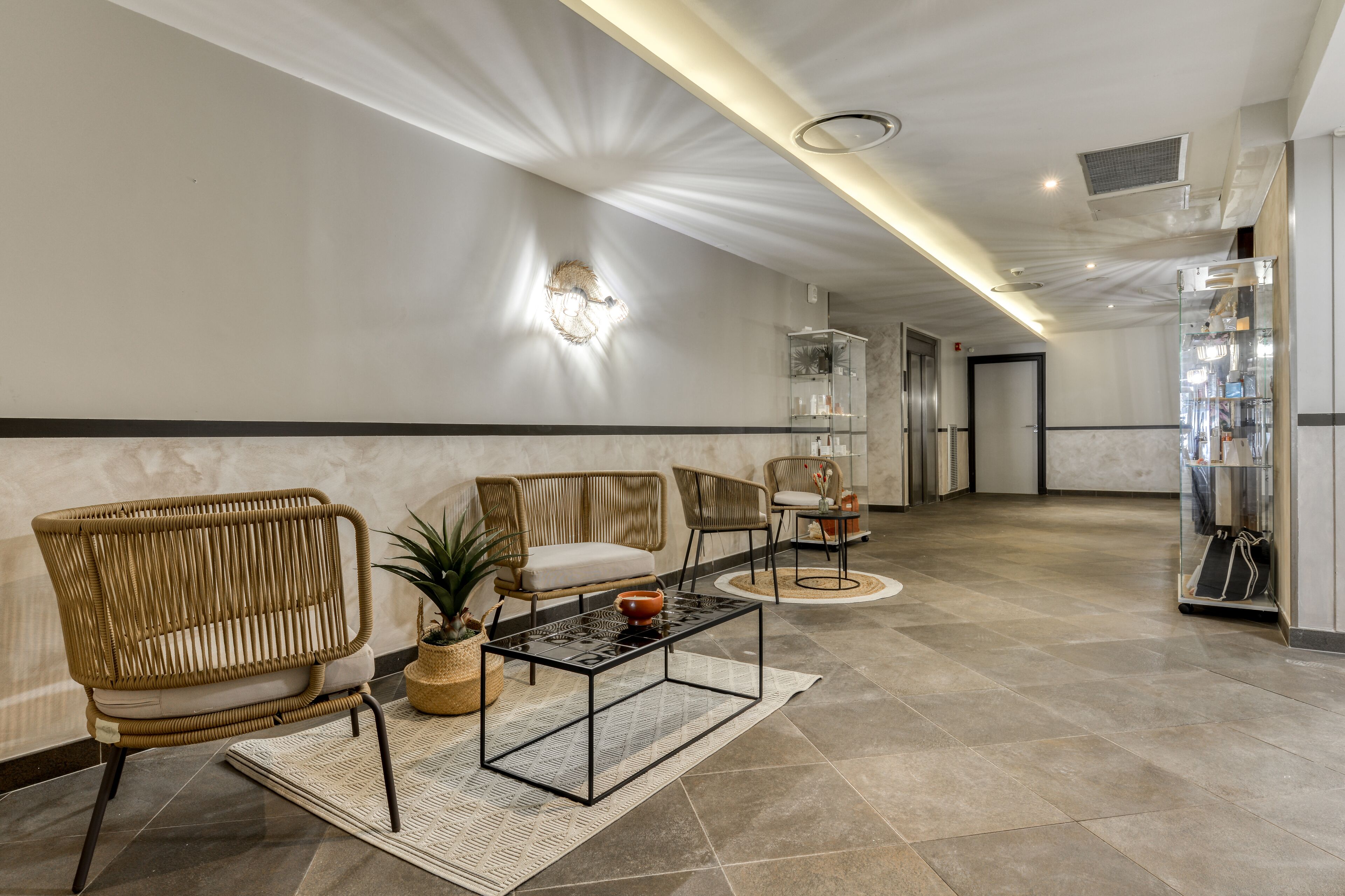 Salas de tratamiento para parejas, sauna y baño de vapor 