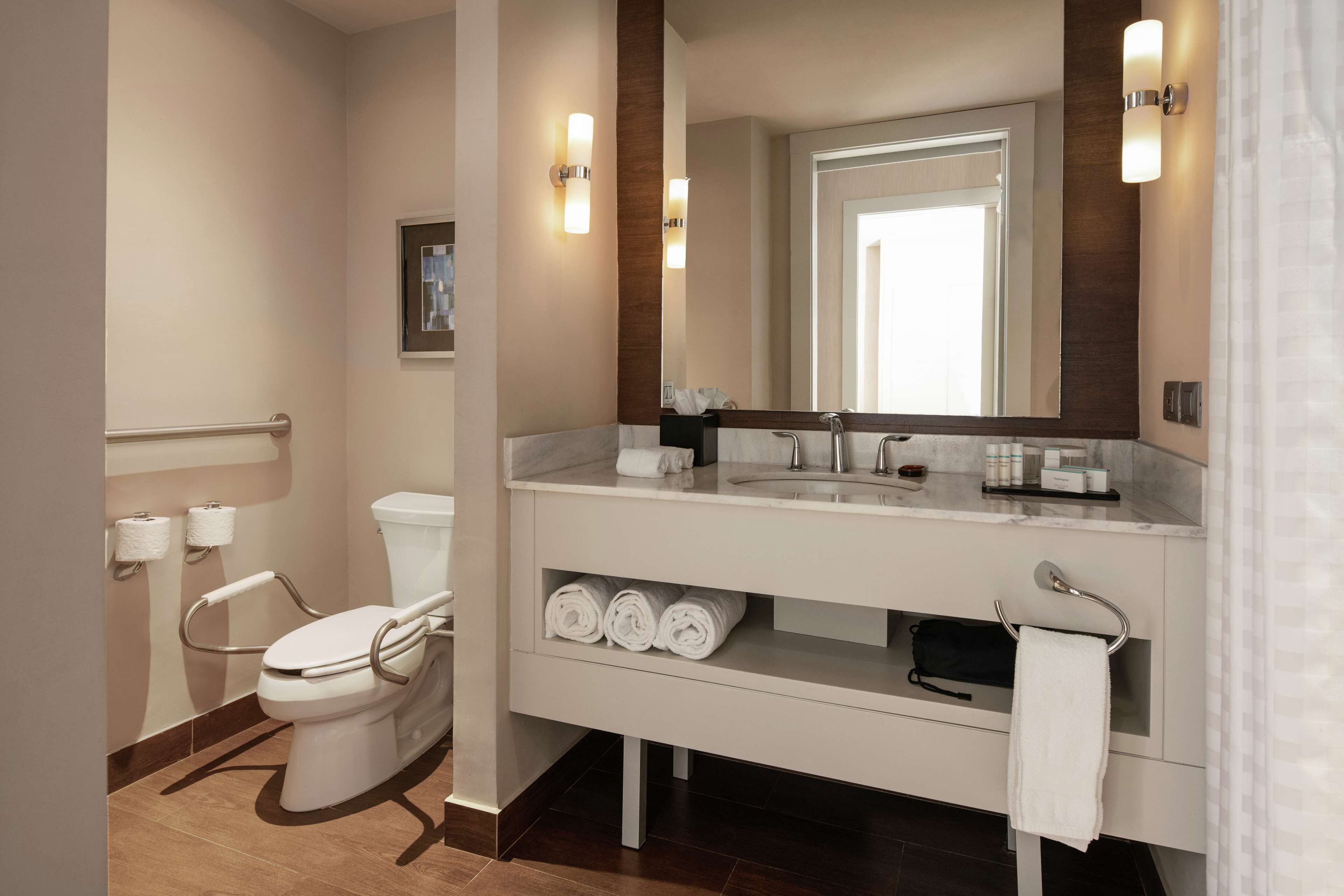 One King - One Bedroom Suite Mobility Access | Bathroom