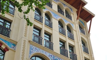 Fassade der Unterkunft