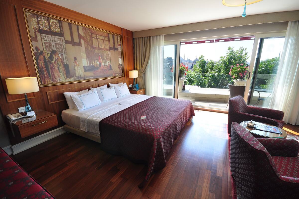 Deluxe Double Room, 1 King Bed, Sea View