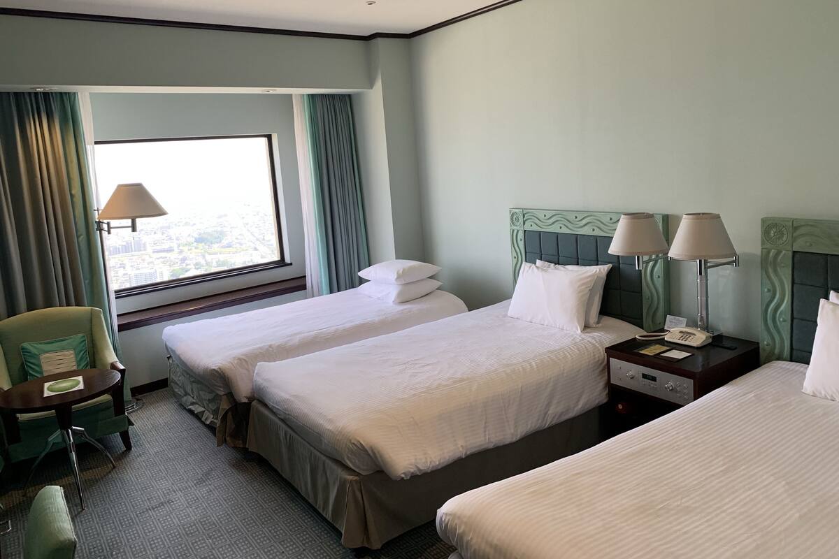 In-room safe, desk, soundproofing, iron/ironing board (on request)
