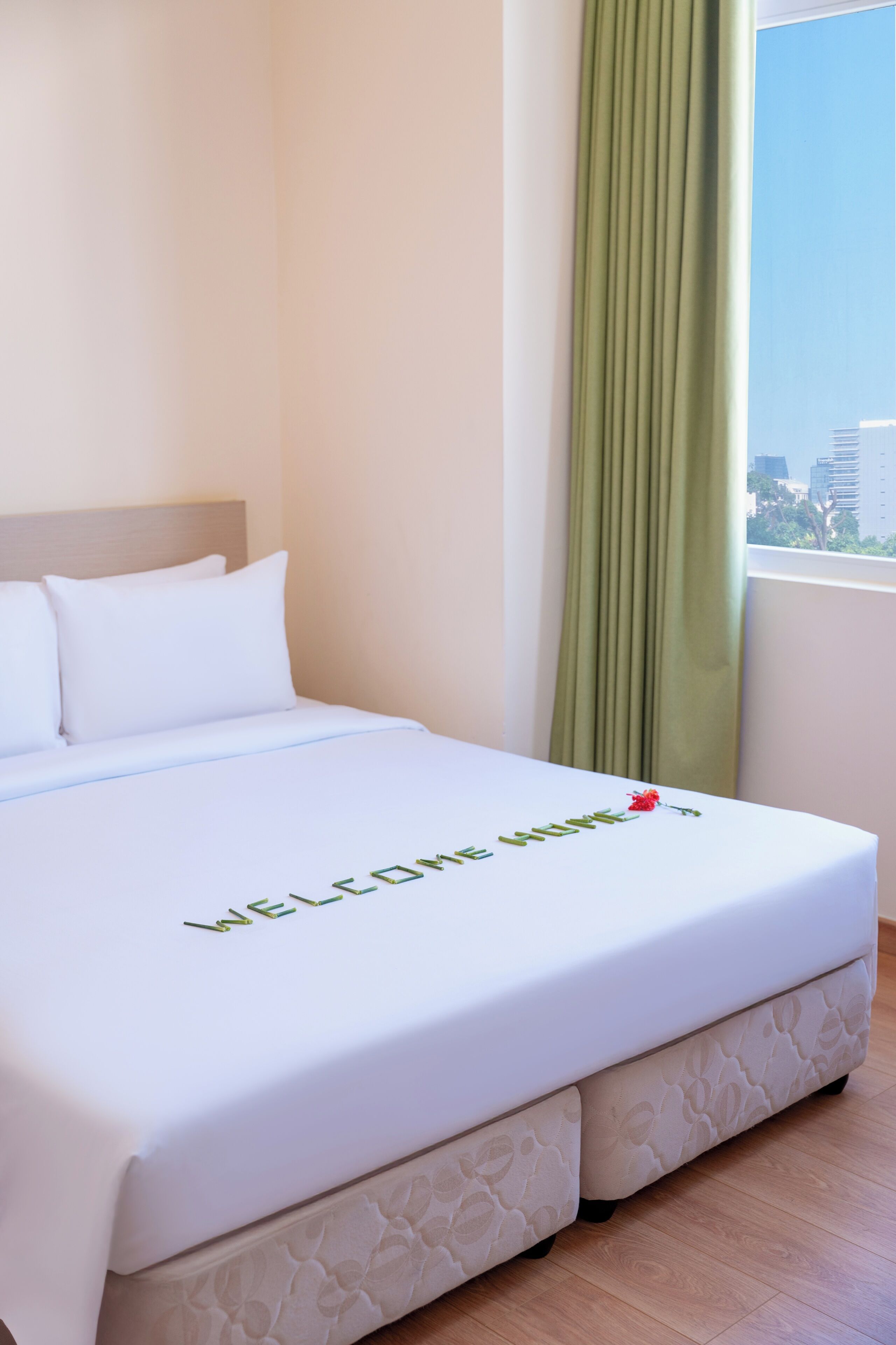 Minibar, in-room safe, desk, blackout curtains