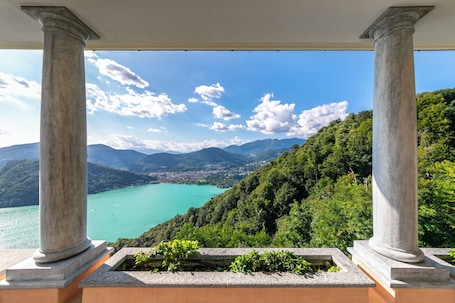 Balcony view. Resort Collina d'Oro, Starhotels Collezione