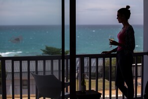 Familiekamer | Uitzicht vanaf balkon