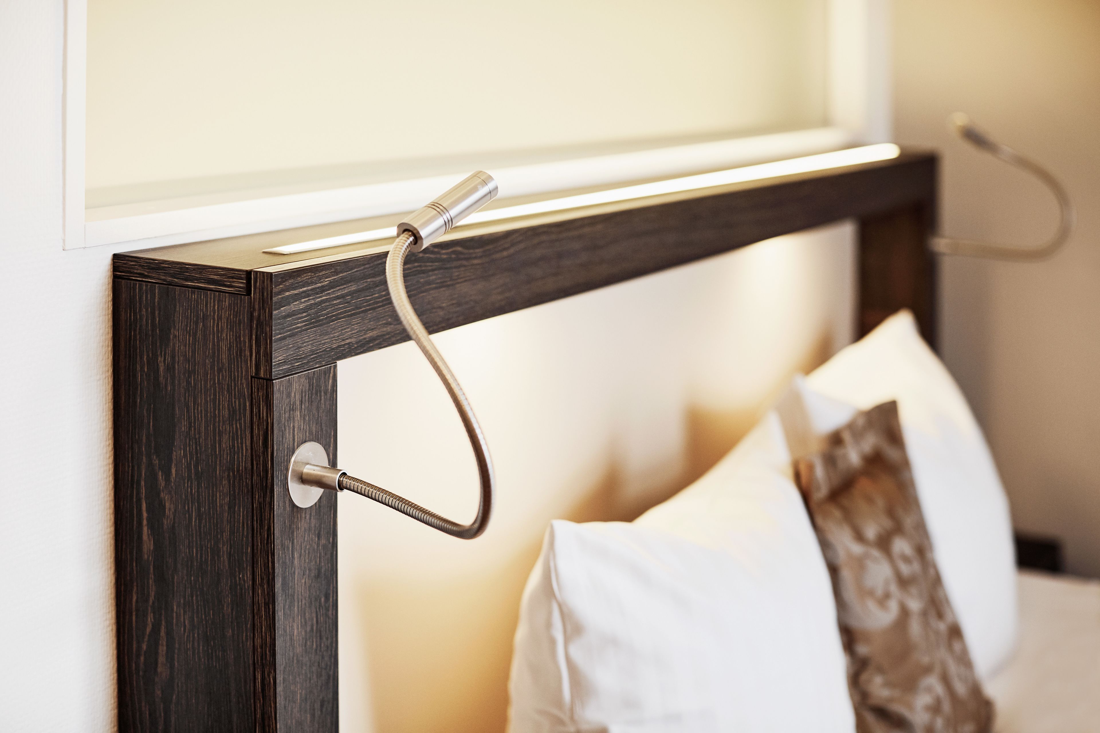 double room | pillow-top beds, desk