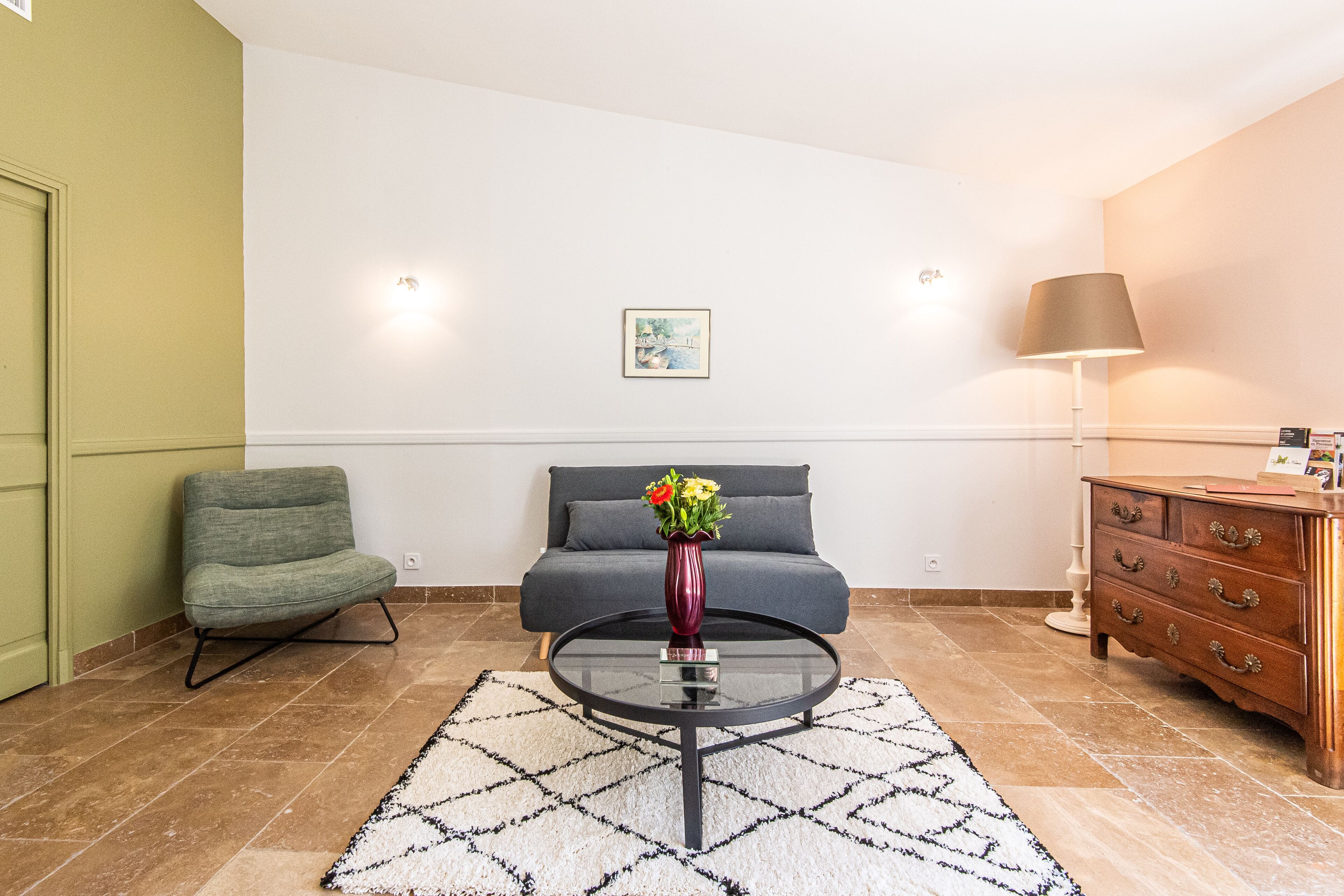 premium suite, 1 king bed, terrace | 1 bedroom, premium bedding, minibar, in-room safe