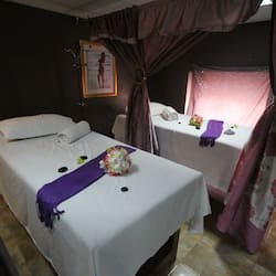 Facials, 3 treatment rooms, manicures and pedicures