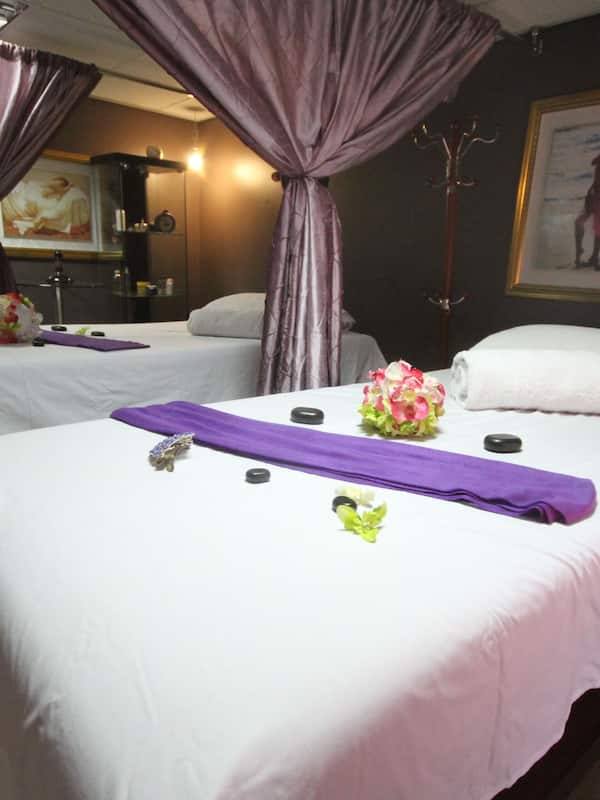 Facials, 3 treatment rooms, manicures and pedicures