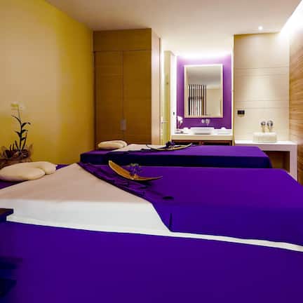 Couples treatment room(s), steam room, body treatments, aromatherapy