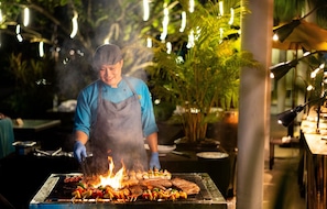 Aire de pique-nique/barbecue
