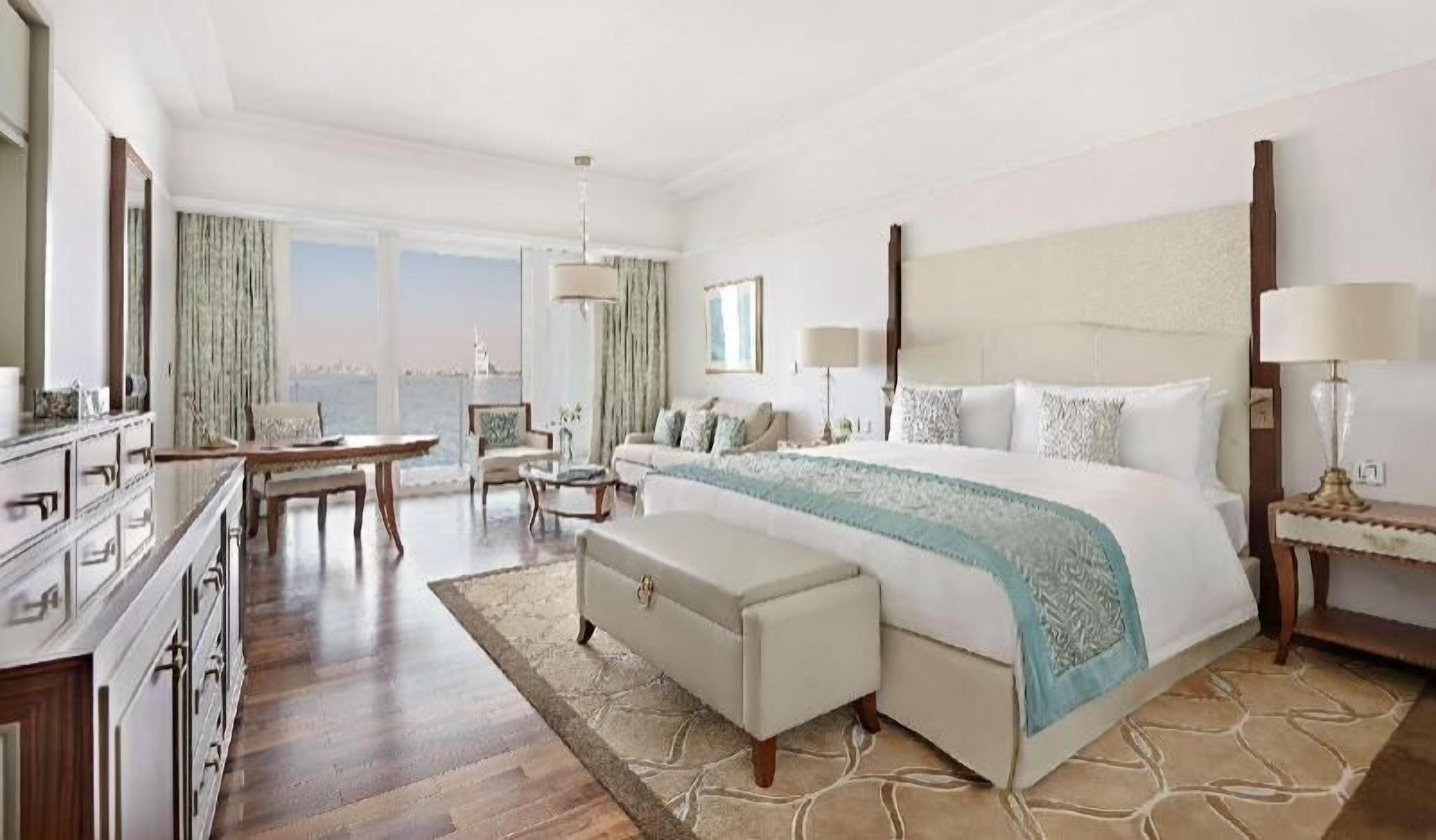 Egyptian cotton sheets, premium bedding, minibar, in-room safe
