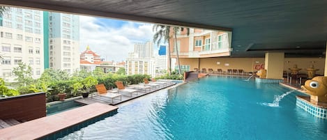 Innenpool, Außenpool