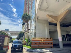 Façade de l’hébergement