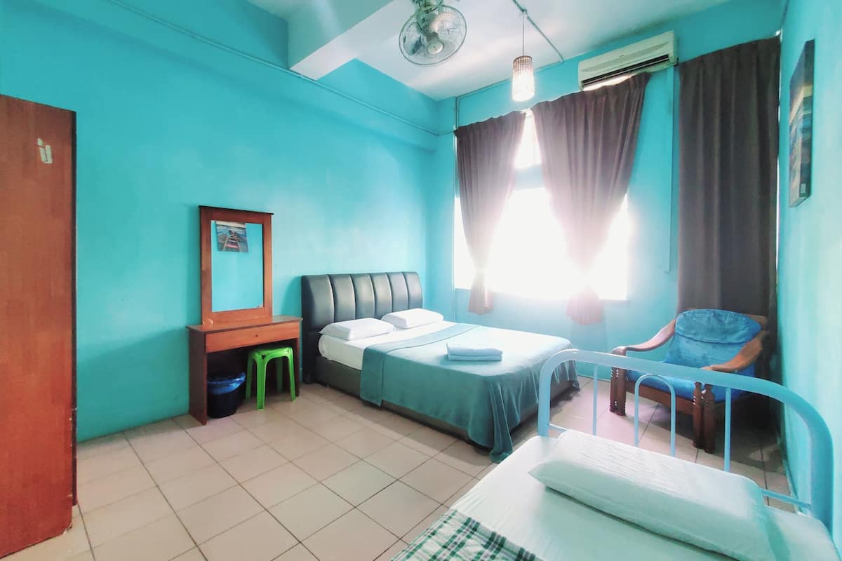 Chambre Standard Double ou avec lits jumeaux (Private with aircon) | Coffres-forts dans les chambres, Wi-Fi gratuit, draps fournis