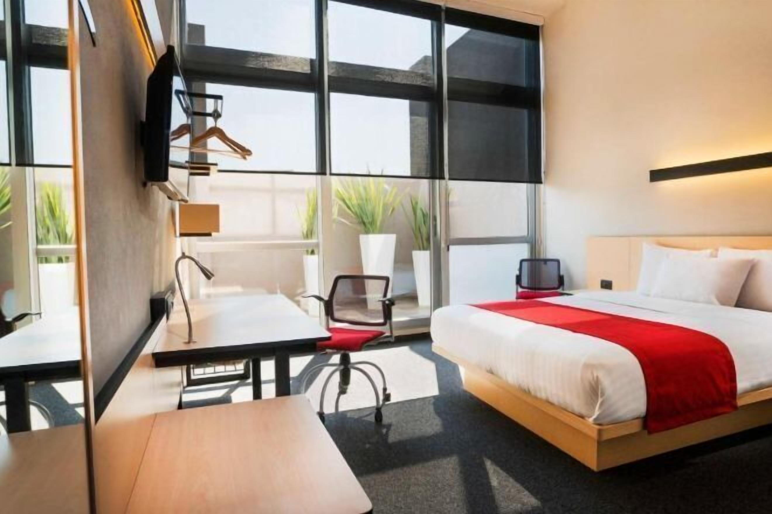 In-room safe, desk, blackout curtains, iron/ironing board