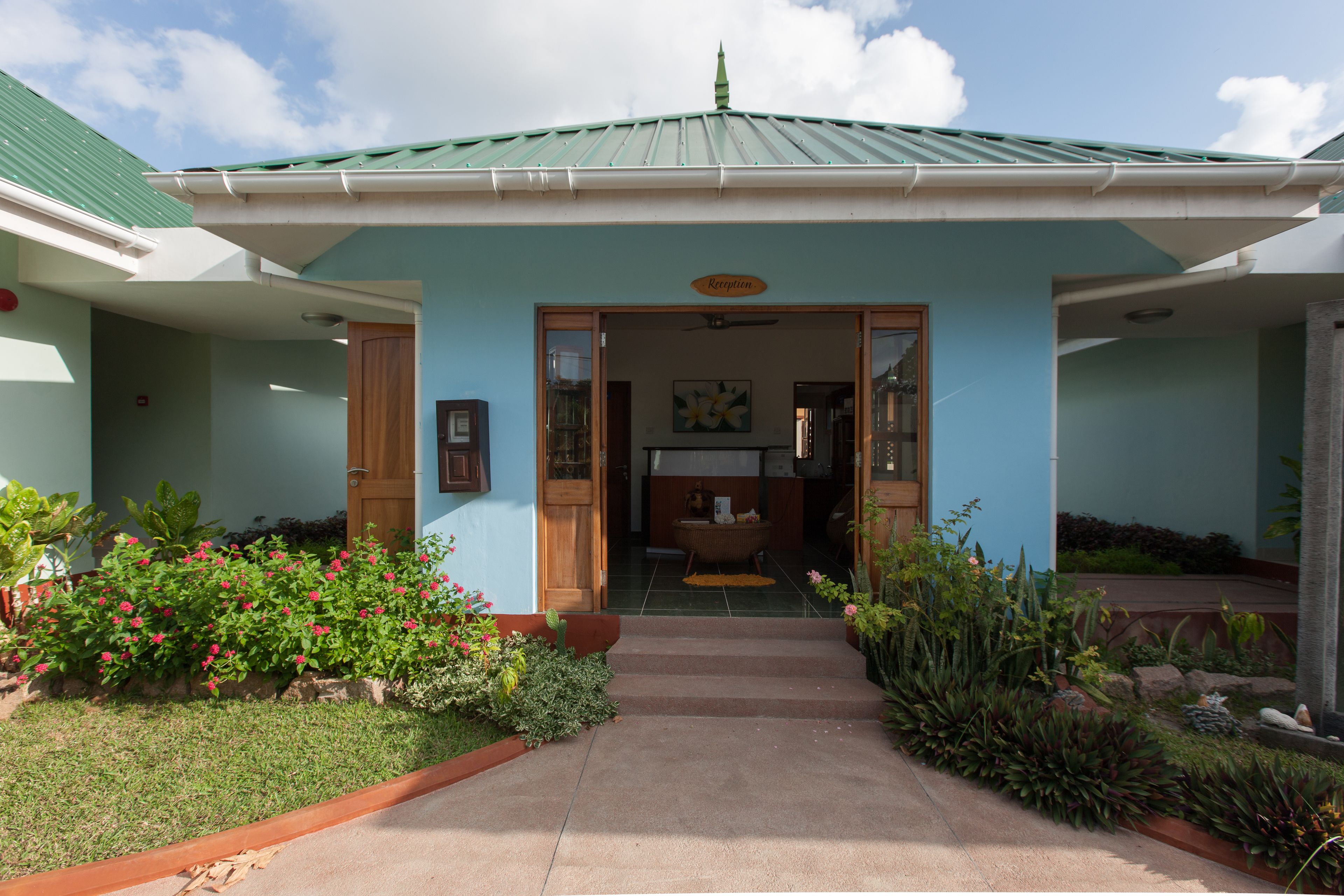 Façade de l’hébergement