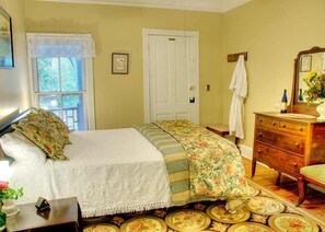 Premium bedding, pillowtop beds, individually decorated