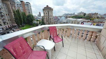 Apartamento superior (Khreschatyk Str., 23) | Terraço/pátio